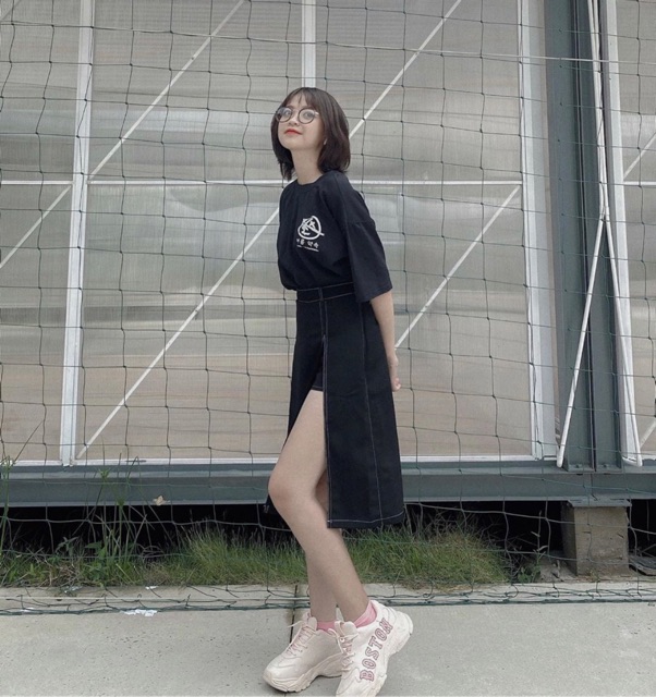 Chân Váy Viền Chỉ