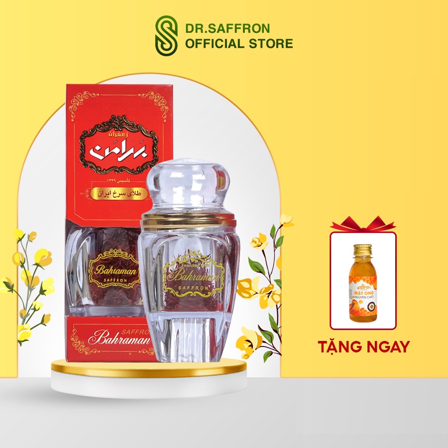 Nhụy hoa nghệ tây SAFFRON BAHRAMAN 0,5Gr