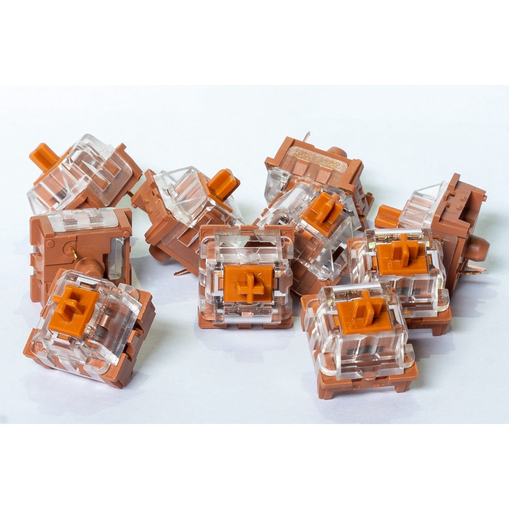 Switch thay nóng bàn phím cơ E-Dra EKS7200 Chocolate Brown I Công tắc bàn phím cơ Switch Edra