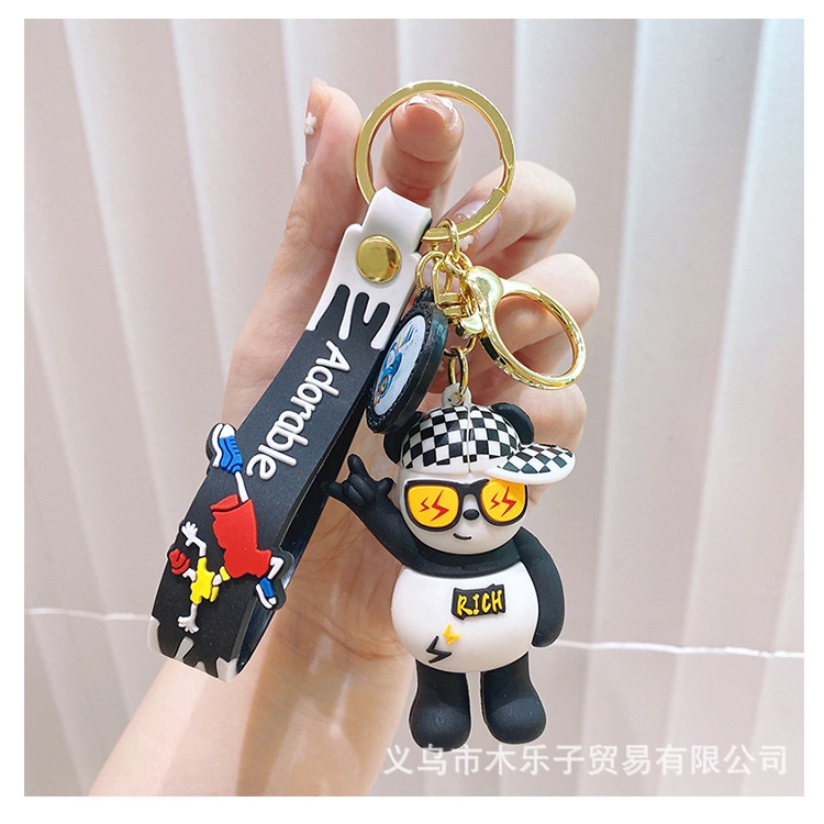[GIÁ SIÊU SỐC] Móc Khóa Gấu Hiphop Nhỏ Chất Lượng Tốt