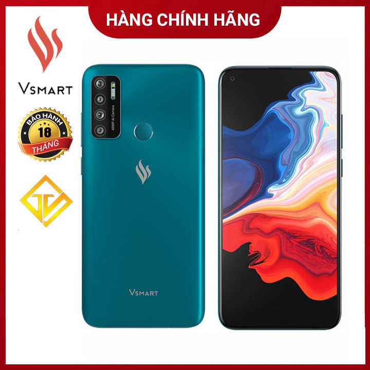 Điện thoại Vsmart Live 4 4GB/64GB - Hàng Mới Nguyên Hộp - Bảo Hành Chính Hãng