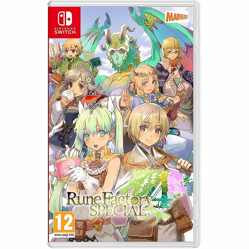 Trò chơi Rune Factory 4 Special hệ máy Nintendo Switch