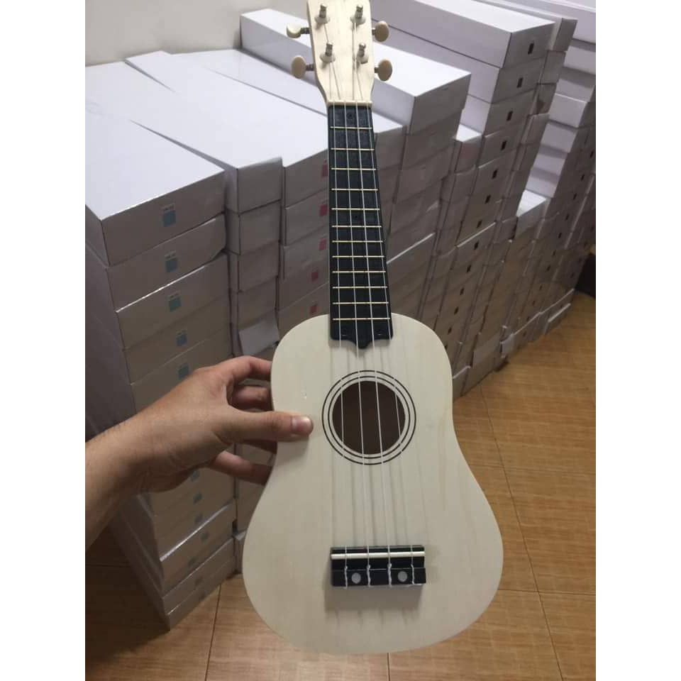 Đàn ukulele size 21 Gỗ mộc - HÀNG CÓ SẴN