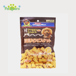 Thức ăn vặt bánh thưởng bánh quy trứng cho chó hiệu Doggy Man 100g