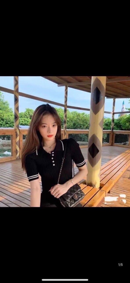 Váy len mongtoghi cổ bẻ viền | BigBuy360 - bigbuy360.vn