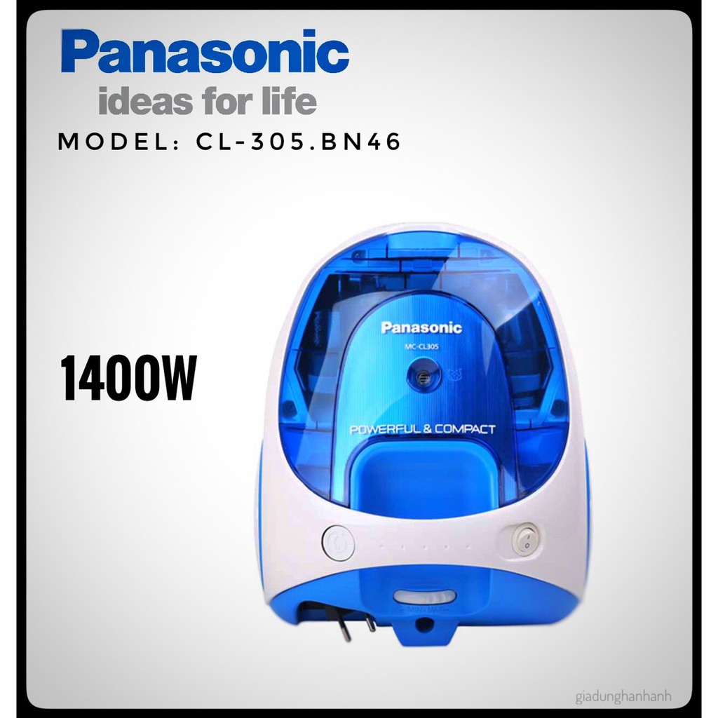 Máy hút bụi Panasonic PAHB-MC-CL305BN46