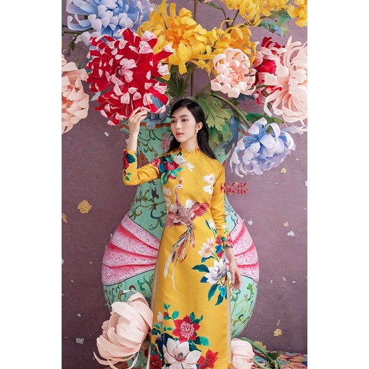 Áo dài Hà Cúc L newtag