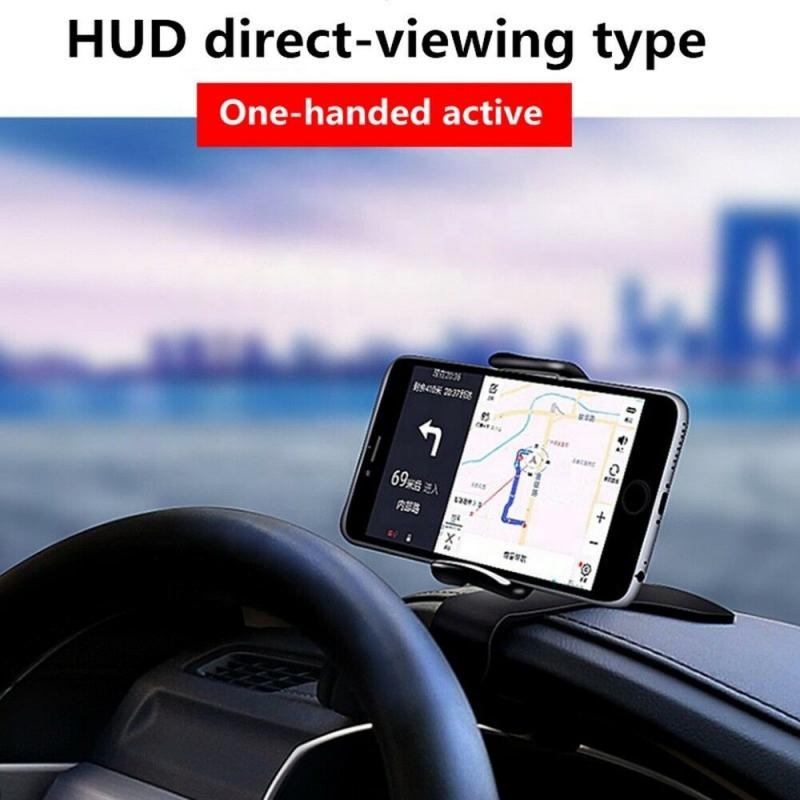 Giá Đỡ Điện Thoại Có Móc Kẹp Gắn Bảng Điều Khiển Xe Hơi Tiện Dụng