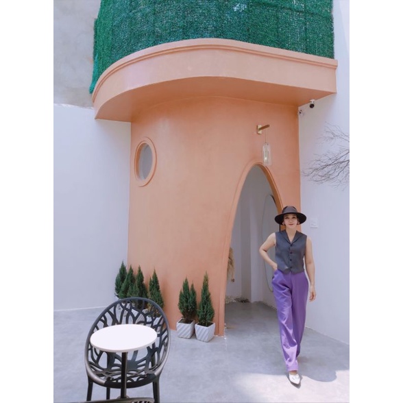 Set áo gile và quần beggy