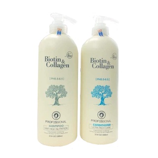DẦU GỘI XÃ BIOTIN COLLAGEN (TRẮNG) PHỤC HỒI CHỐNG RỤNG TÓC 1000ML