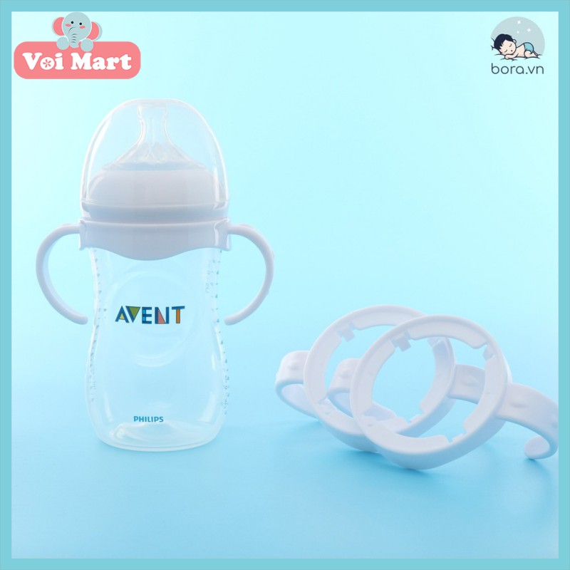 🍉🍑Tay cầm bình sữa Avent Natural cổ rộng