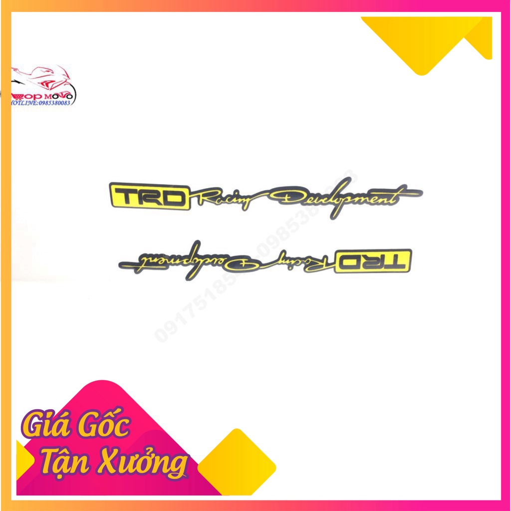 Tem đuôi RACING và PERFORMANTE CHO CÁC LOẠI XE (Ảnh Sp thật)
