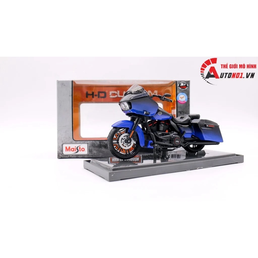 MÔ HÌNH HARLEY DAVIDSON 2018 CVO ROAD GLIDE 1:18 MAISTO