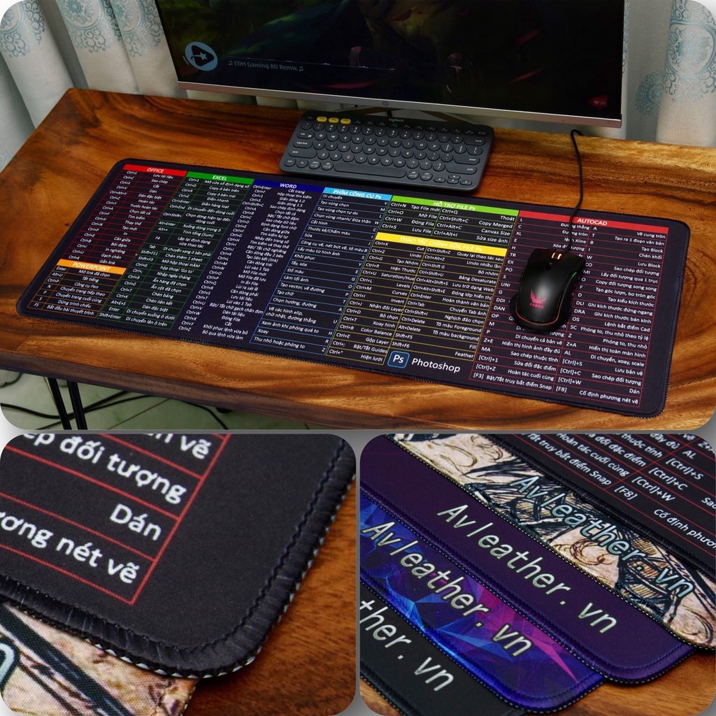 Lót chuột 30x 80 - Pad chuột Gaming Mousepad