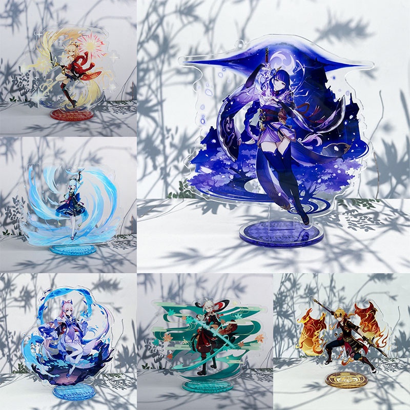 Standee nhân vật GENSHIN IMPACT ver CHIÊU THỨC game anime chibi mô hình mica acrylic trưng bày