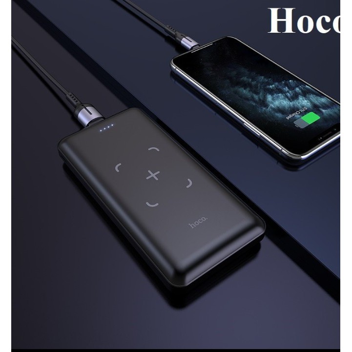 Hoco J50 Sạc dự phòng 10000mAh tích hợp sạc dự phòng không dây chính hãng hoco