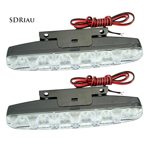 Đèn led 6 8 Bóng xenon Ánh Sáng Trắng Thông Dụng Dùng Khi Chạy Ban Ngày / Chạy Xe