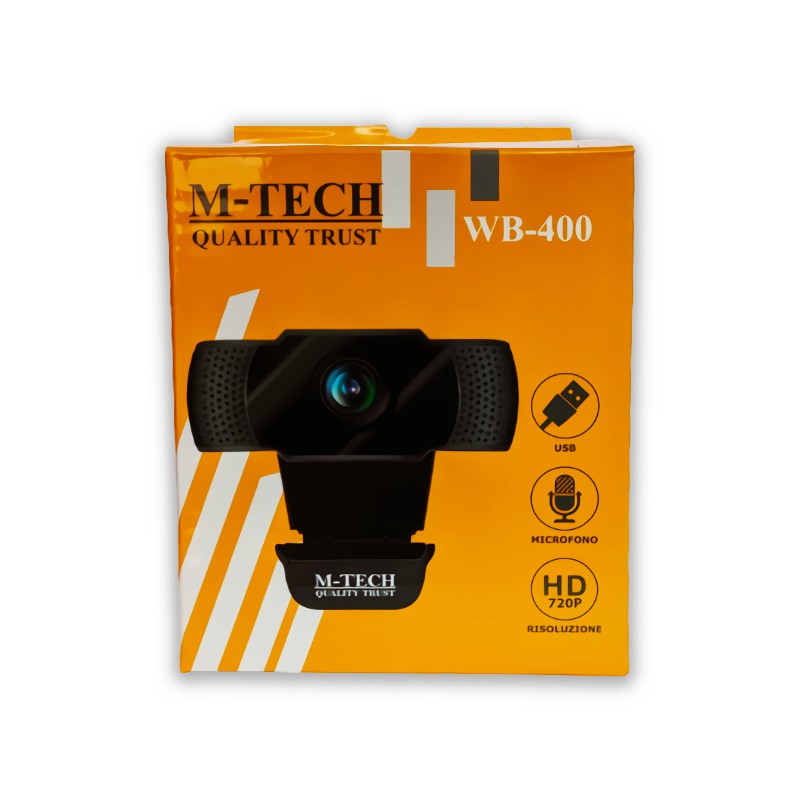 Webcam M-Tech Wb 400 720p | BigBuy360 - bigbuy360.vn