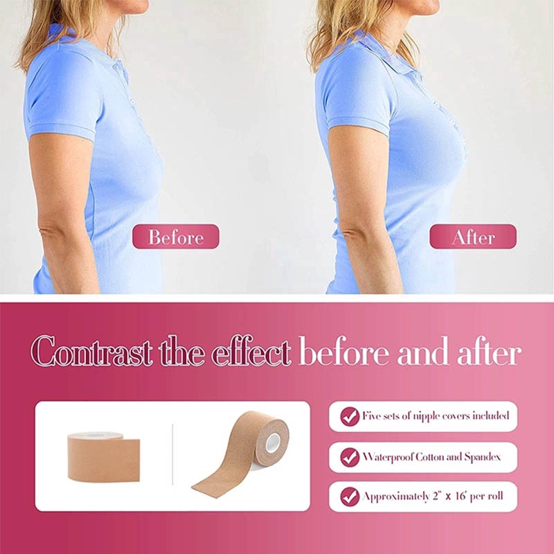 Miếng Dán Ngực Bằng Silicone Mềm Thoải Mái Cho Nữ