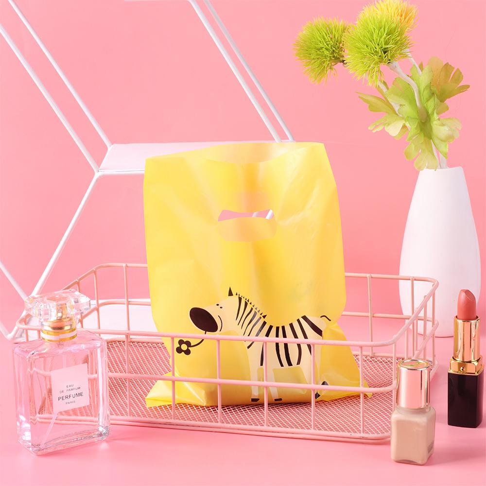 WONDER 50 Túi Đựng Bánh Kẹo Có Tay Cầm Nhiều Họa Tiết