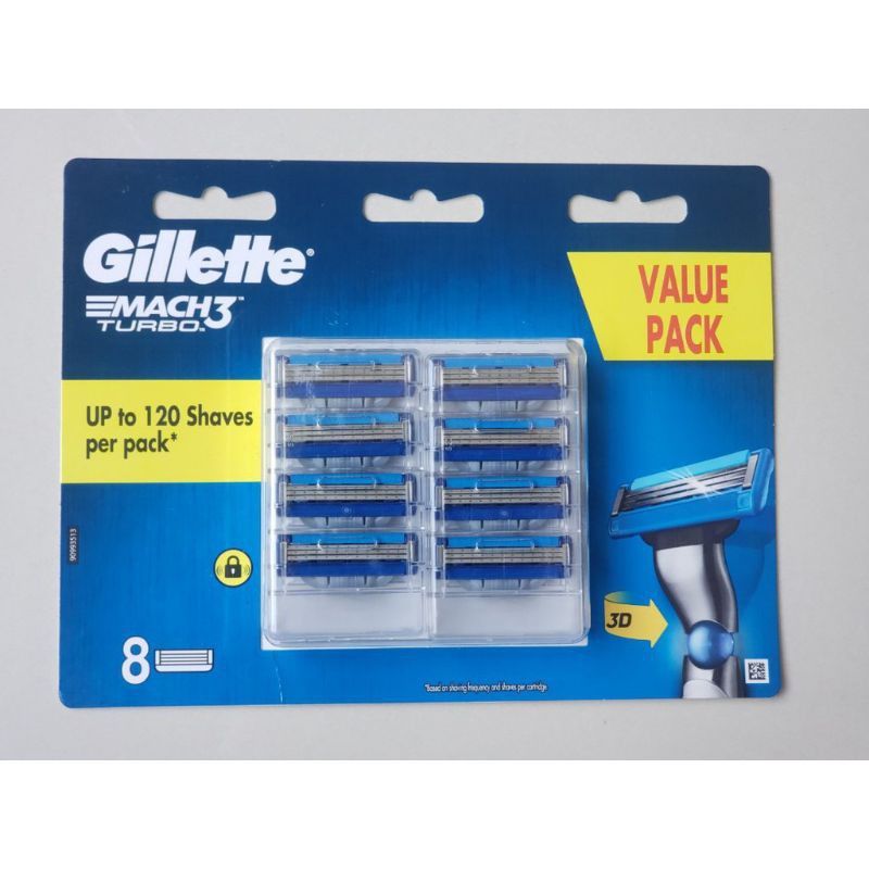 Lưỡi dao cạo rau Gillette Mach3+ (set4 và set8)