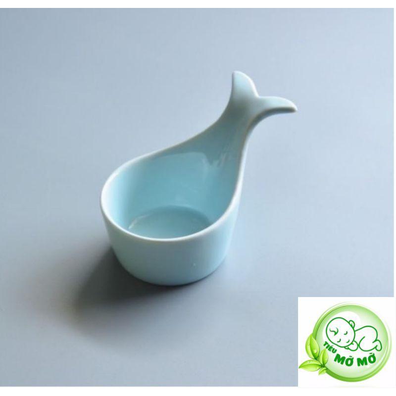 Bát ăn dặm hình cá heo cho bé ăn dặm,decor ngộ nghĩnh