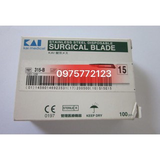 Lưỡi dao mổ KIA số 11,15Nhật Bản,hộp 100 chiếc