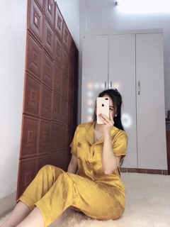 Bộ lụa gấm 3 màu