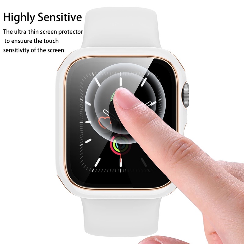 Miếng Dán Bảo Vệ Màn Hình Chống Sốc Cho iwatch 7 6 5 4 321 45mm 41mm