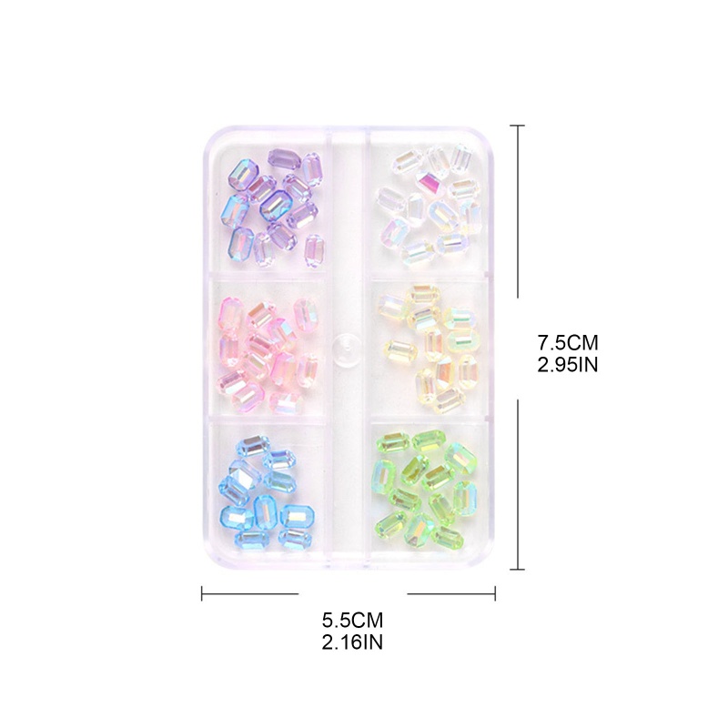 Phụ Kiện Đính Trang Trí Móng Tay Hình Bướm 3D Bằng Acrylic
