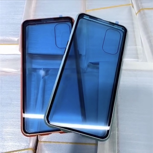 Ốp Điện Thoại Kính Cường Lực Hai Mặt Nam Châm Chống Sốc Cho OPPO Reno 6 Reno 5 Reno 4 Pro