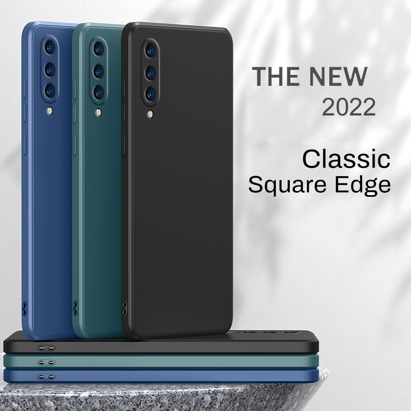Ốp Điện Thoại Bằng Silicone Màu Trơn Cho Xiaomi Mi 10 Pro 9 8 A3 Lite