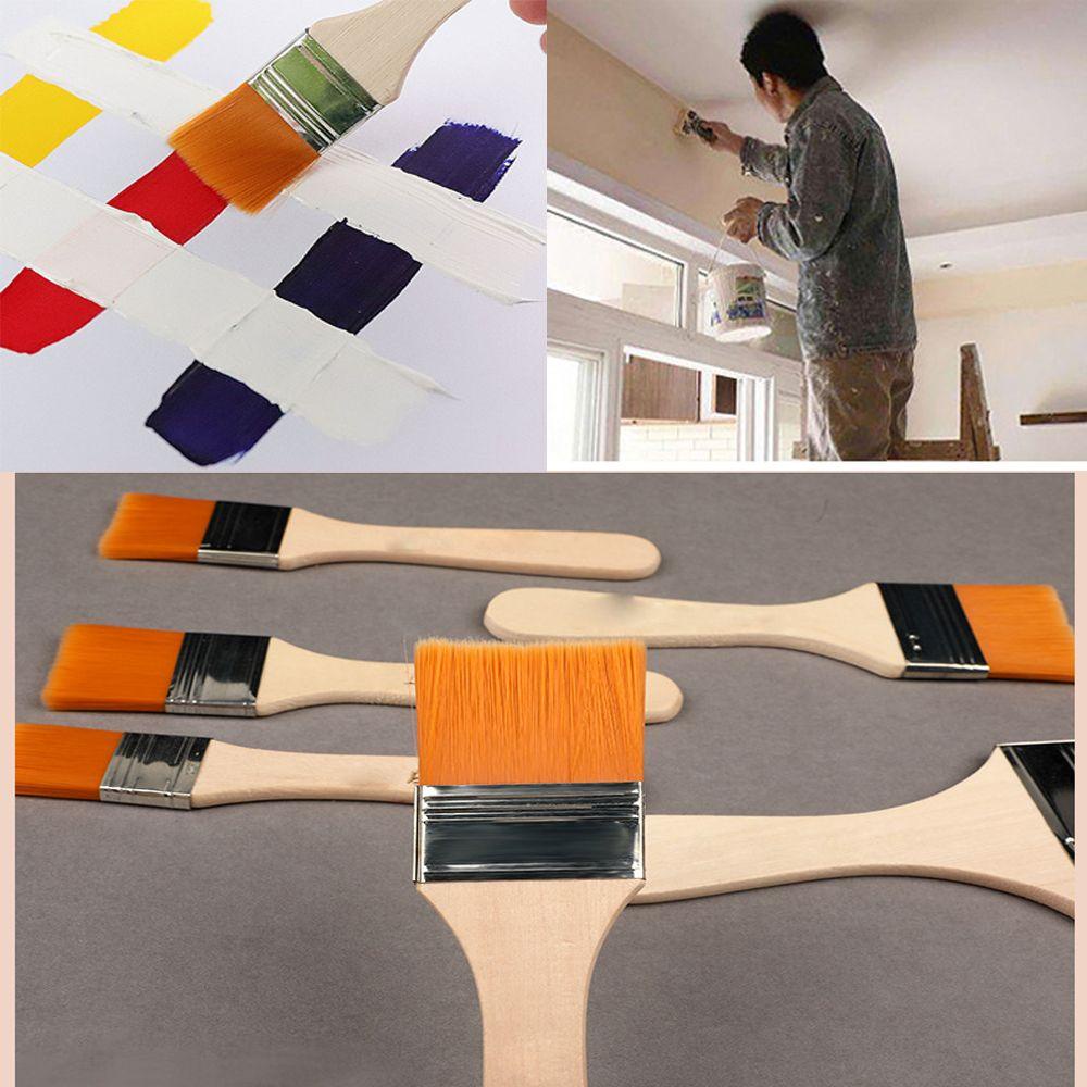 1 Chổi Quét Bụi Bằng Sợi Nylon Cán Gỗ Đa Năng DIY