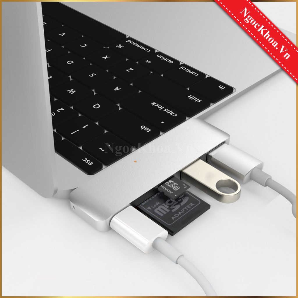 Cổng chuyển HyperDrive 5-in-1 USB-C Hub cho Macbook - GN21B