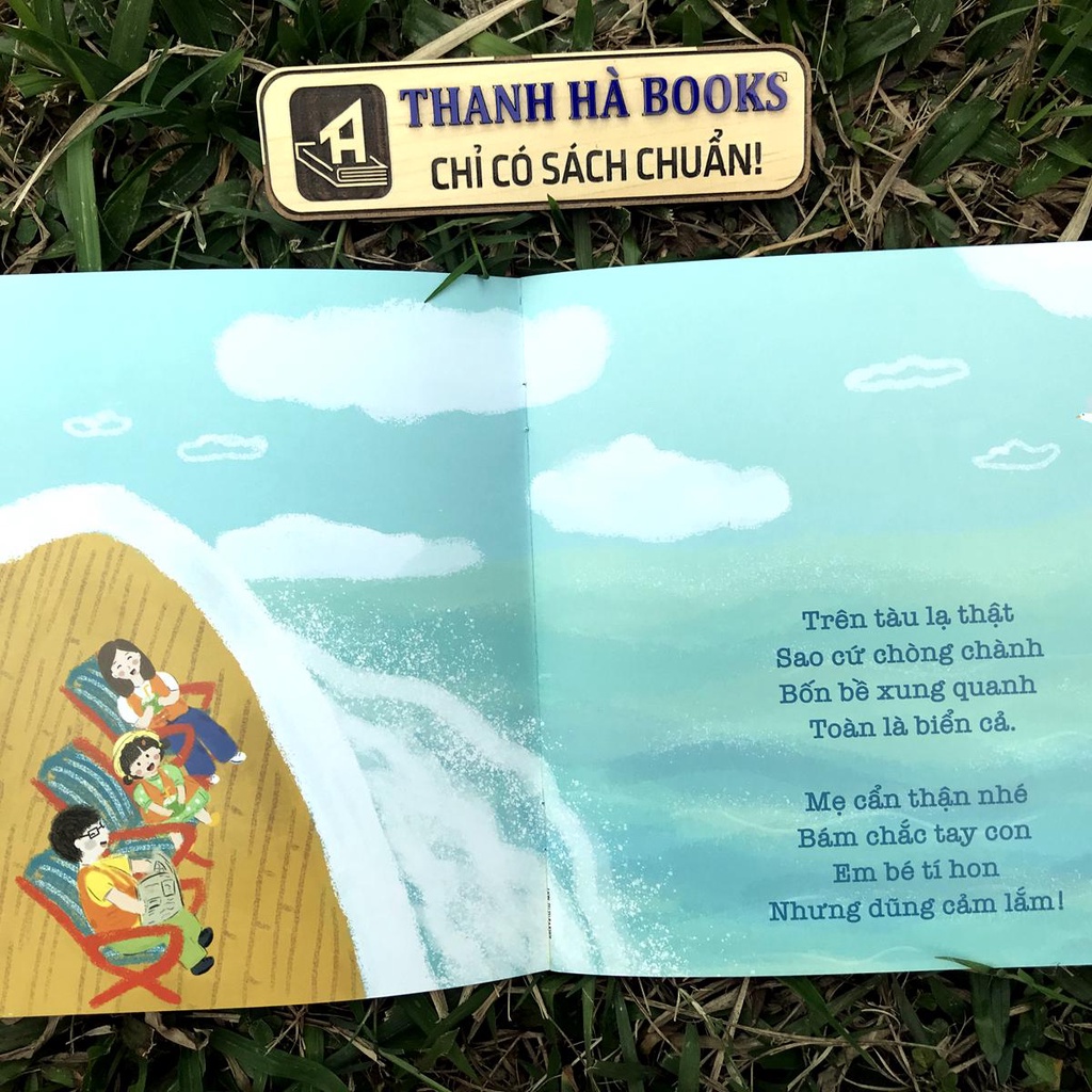 Sách cho bé - Tớ đã lớn rồi và Việt Nam quê mình - Dòng sách đọc to Lionbooks (Combo, lẻ tùy chọn)