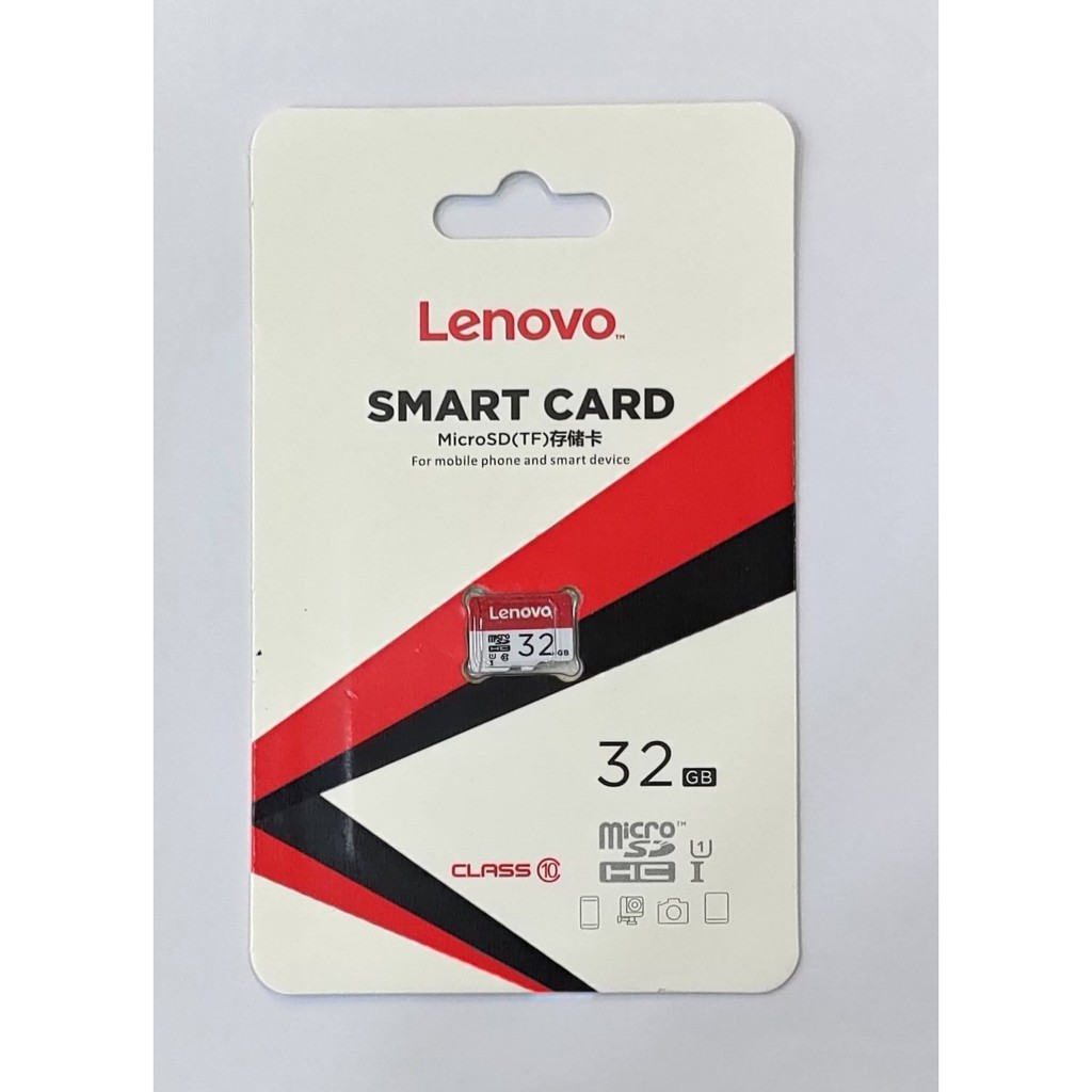 Thẻ nhớ Micro SD Lenovo 32GB - Class 10 max speed 80Mb/s - Bảo hành 5 Năm | BigBuy360 - bigbuy360.vn