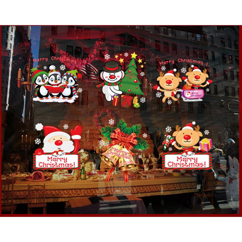 Decal trang trí 6 Khung ảnh NOEL