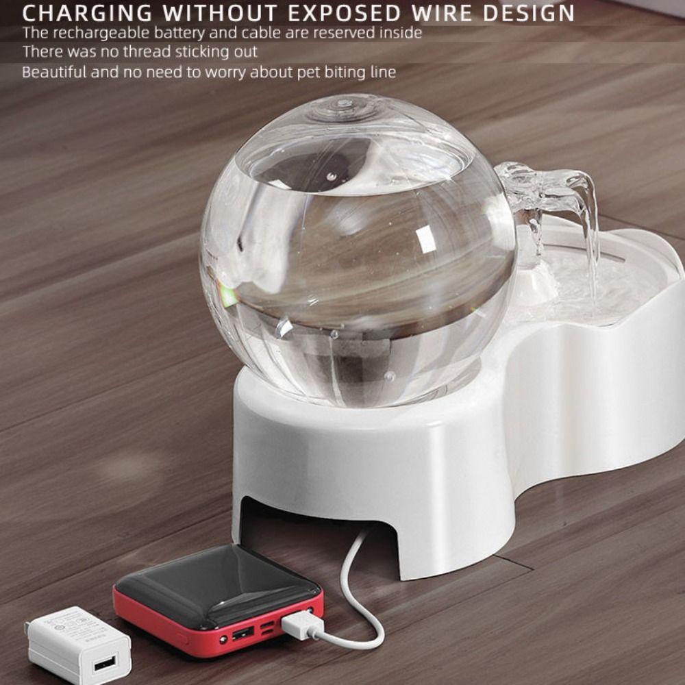 Máy Lọc Nước Tự Động Thông Minh Cỡ Lớn USB Cho Thú Cưng