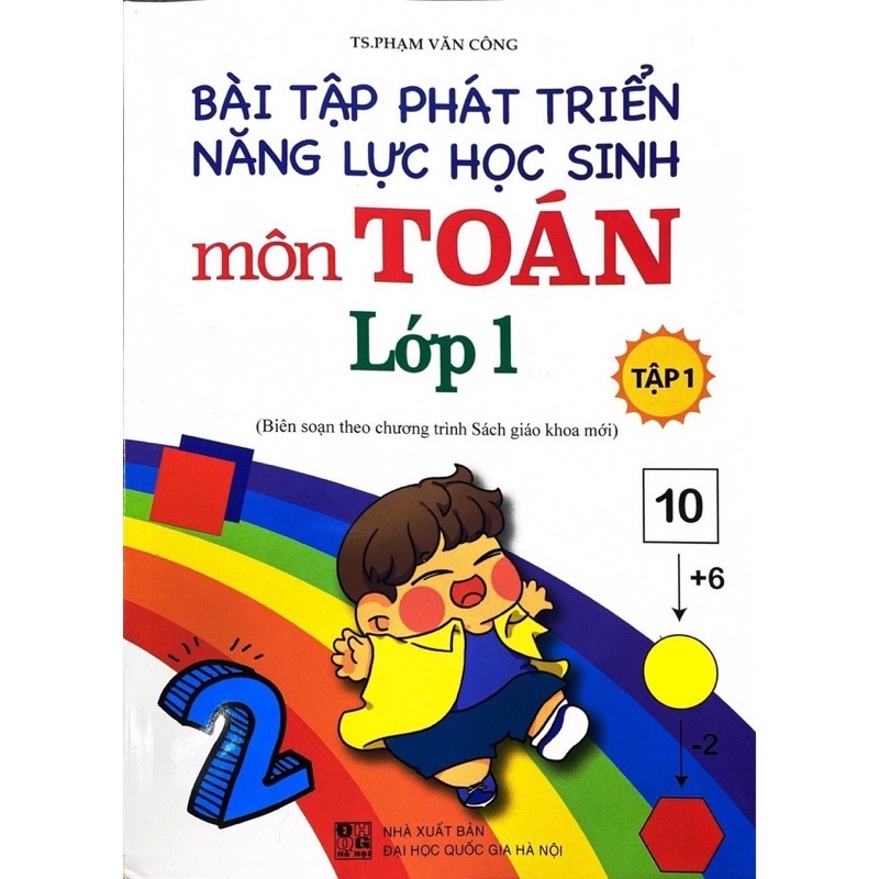 Sách.___.Bài Tập Phát Triển Năng Lực Học Sinh Môn Toán Lớp 1 Tập 1