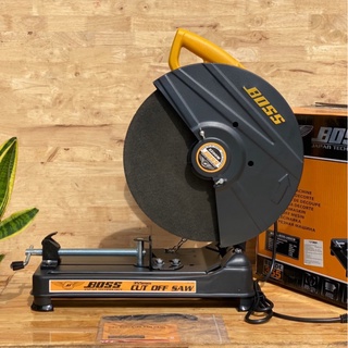 MÁY CẮT SẮT BÀN BOSS 355MM 2400CW  CHÍNH HÃNG TẶNG ĐÁ CẮT BH 6 THÁNG