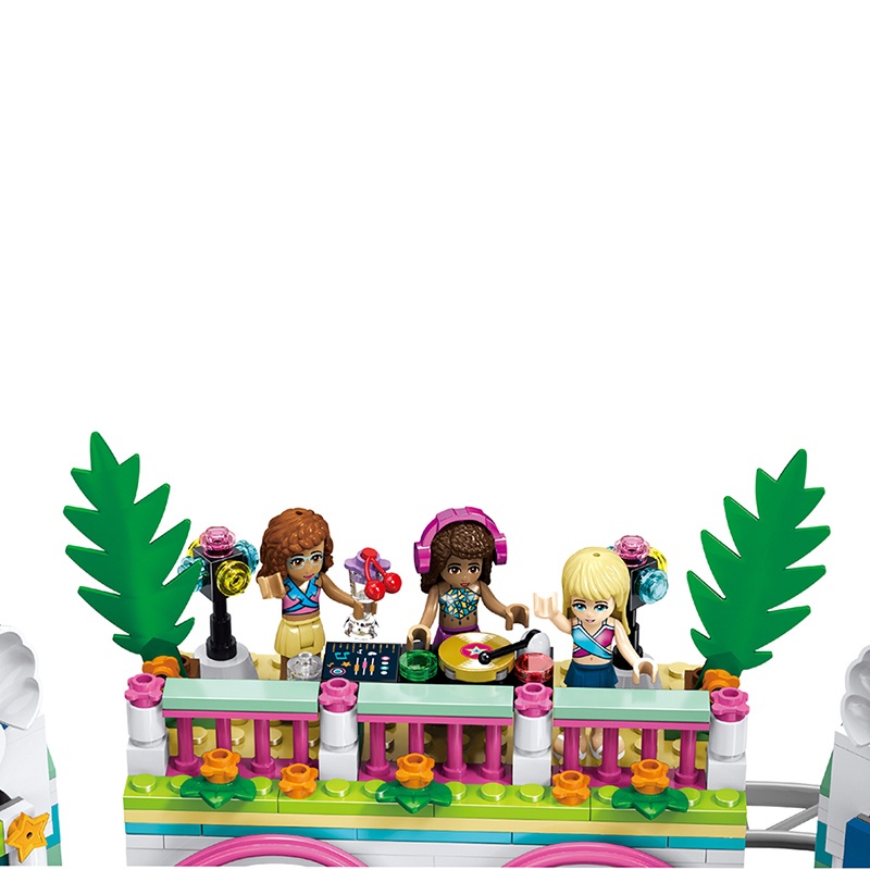 Đồ Chơi Lắp Ráp lego Chủ Đề Kỳ Nghỉ Thành Phố Hồ Trái Tim disney Dễ Thương Thích Hợp Làm Quà Sinh Nhật Cho Bé Trai Và Bé Gái