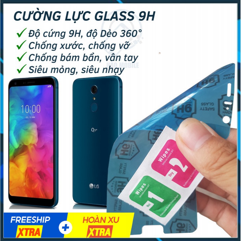 Dán cường lực dẻo nano LG Q7, LG Q7 Plus