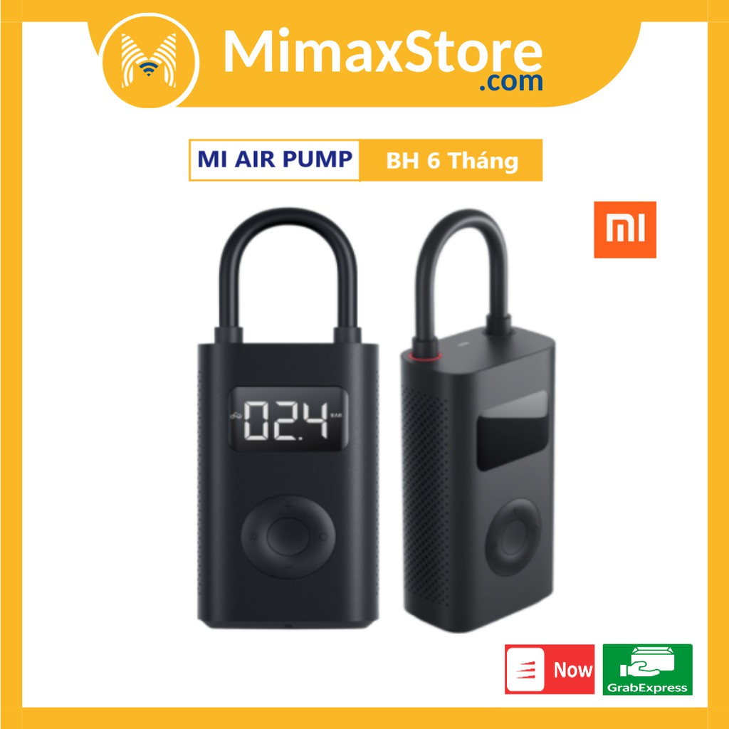 [Hỏa Tốc - HCM] Máy Bơm Đa Năng Mi Portable Air Pump | Hàng Chính Hãng | Mimax Store