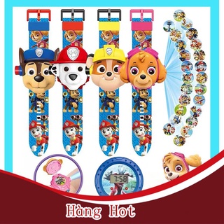[Hàng Hot ] Đồng hồ chiếu hoạt hình gồm 24 hình chiếu khác nhau dễ thương cho trẻ