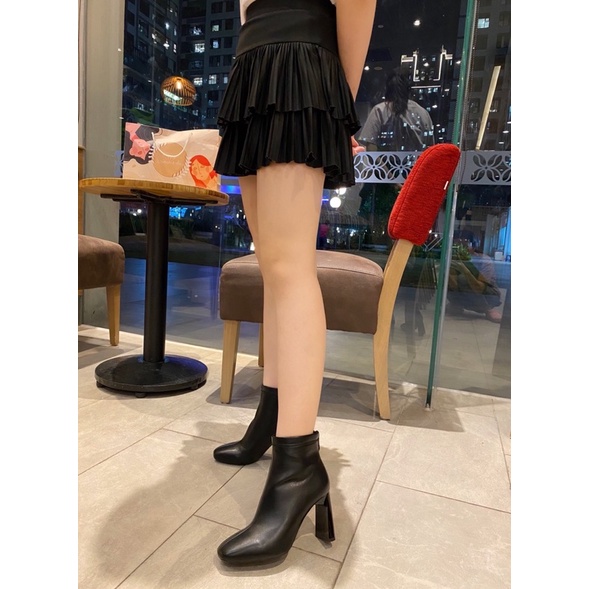 Boot da gót tráng gương miss benney