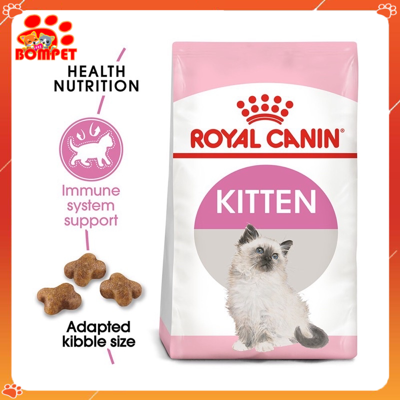 Hạt Kitten 36 Royal Canin dành cho Mèo con từ 4 - 12 tháng tuổi Royal Canin Kitten thức ăn cho mèo BOMPET