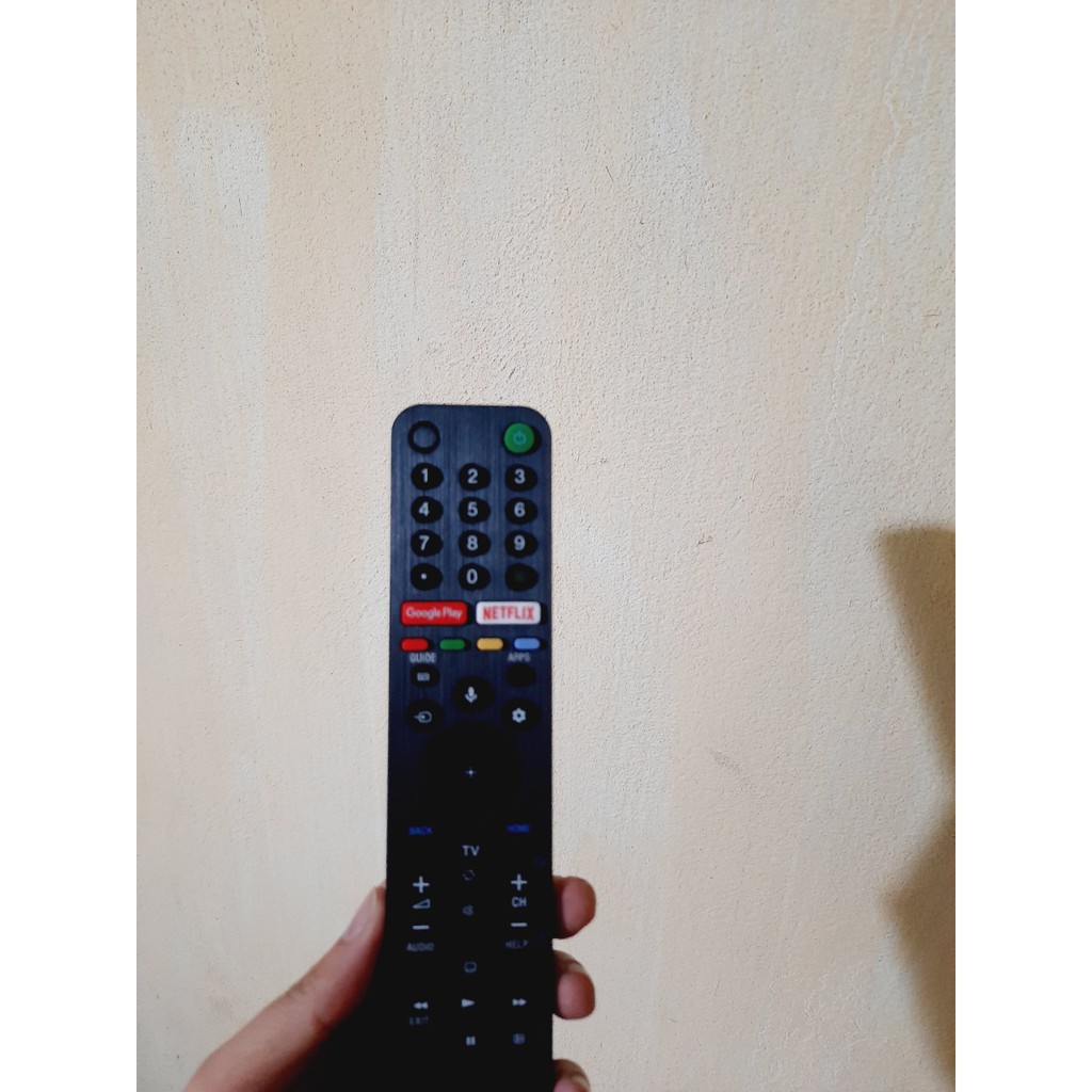 Remote Điều khiển tivi Sony giọng nói RMF-TX500P- Hàng mới logo Sony mạ bạc BH 6 tháng Tặng kèm Pin!!!