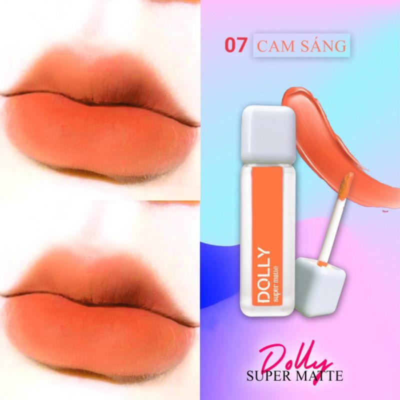 [ CAM SÁNG 07] SON DOLLY SUPER MATTE NEW 2021 | BigBuy360 - bigbuy360.vn