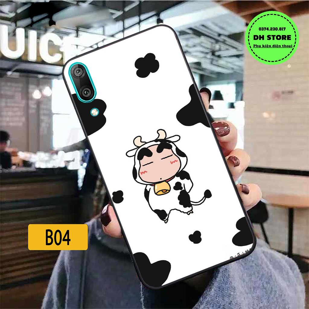 Ốp lưng điện thoại Huawei Y7 Pro 2019 in hình bò sữa cao cấp, siêu bền, siêu đẹp.