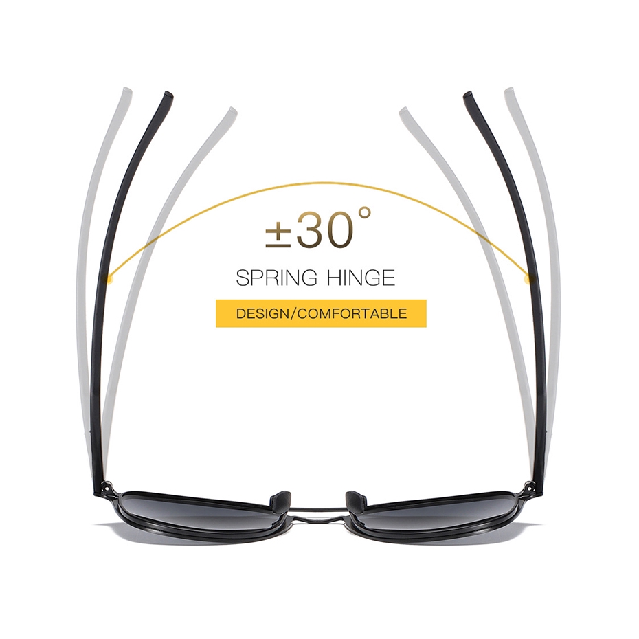 Kính Mát Phân Cực Đổi Màu Chất Lượng Cao Sành Điệu Cho Nam